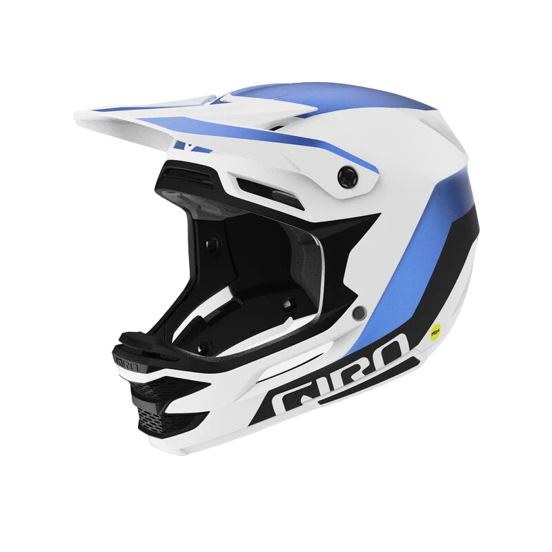 Giro Insurgent Spherical Full Face Helmet – Matt White-Ano Blue