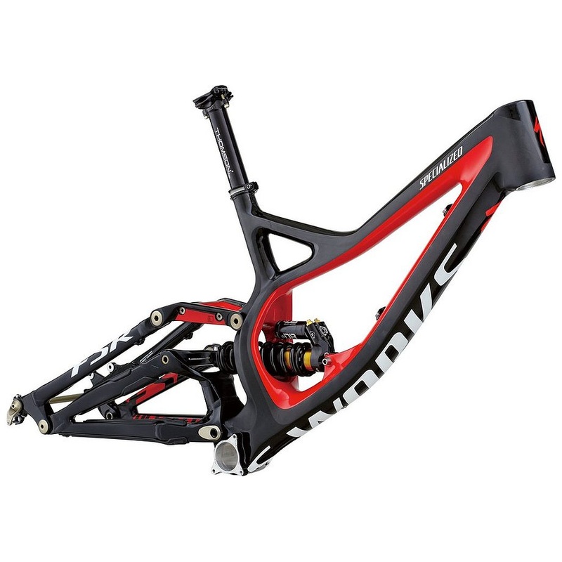 Specialized S-Works demo 8 fsr carbon frm gloss/satin black tint/carbon/red s