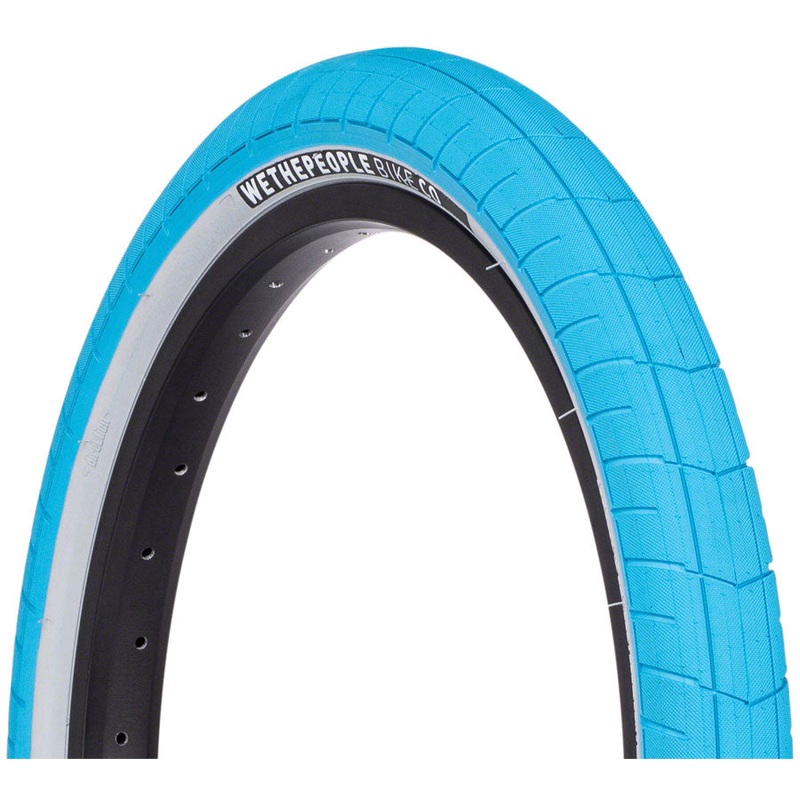 We The People Activate Tire – 20 x 2.4 Clincher Wire Blue/Gray 60psi
