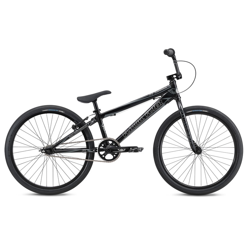 SE Bikes Floval Flyer Cruiser 24″ BMX Race Bike-Fast Black