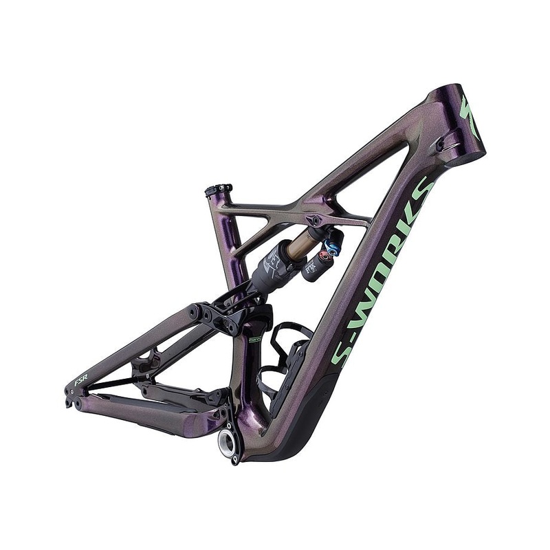 Specialized enduro fsr S-Works carbon 27.5 frm gloss sunset/acid kiwi s