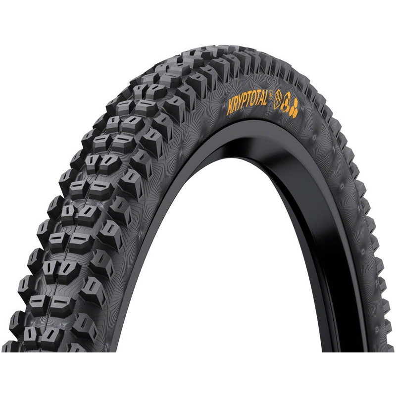 Continental Kryptotal Rear Tire – 27.5 x 2.40, Tubeless, Folding, Black, Soft, Downhill Casing, E25
