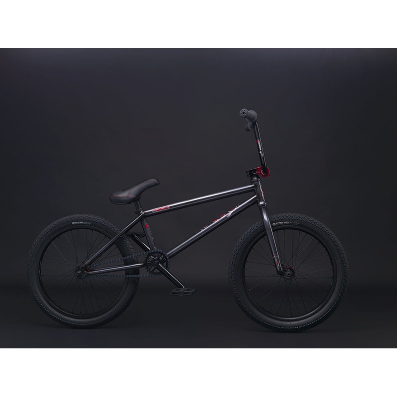 We The People Versus BMX Bike-Trans Gray 20.75″TT