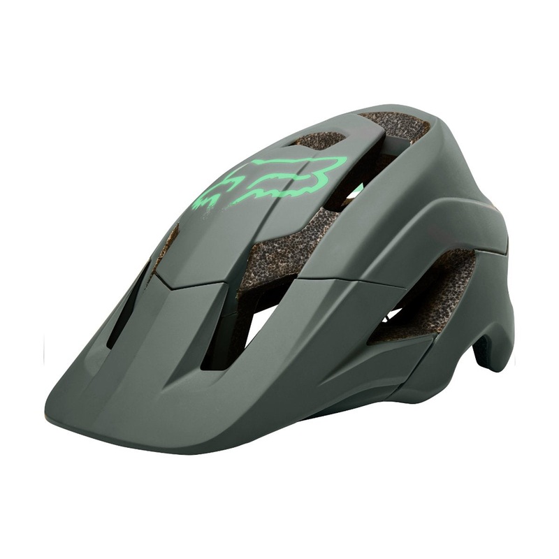 Fox Racing Metah Solids MTB Helmet – Dark Green – 2017