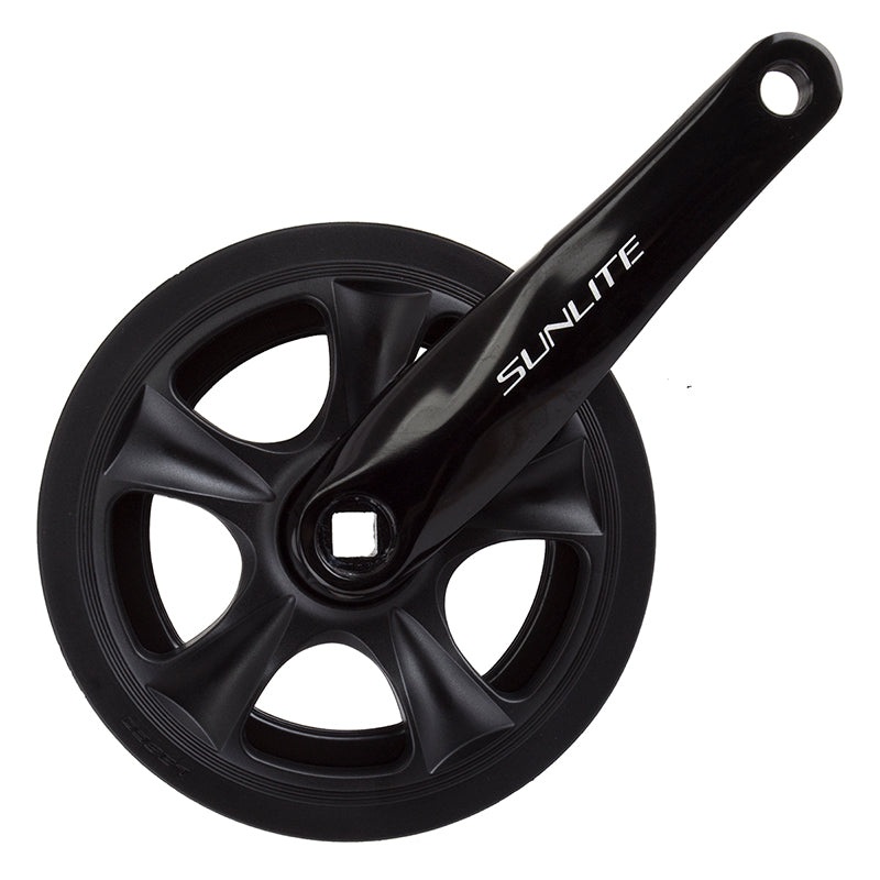 Sunlite Inner City Single Speed Crank 165×38 118 SQR JIS crankset black