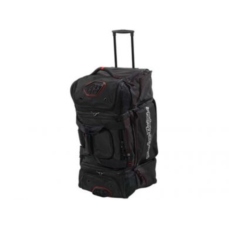 Troy Lee SE Gear Bag-Wheeled-Black