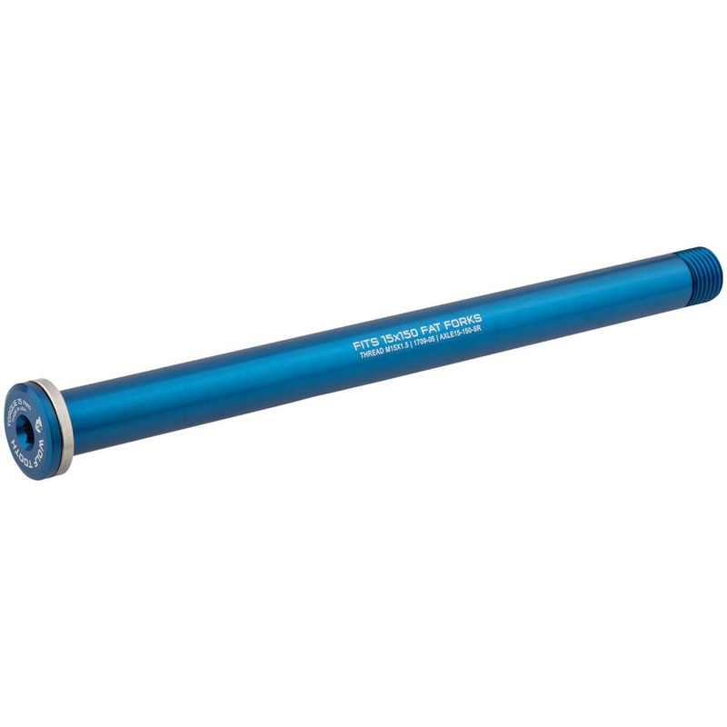 Wolf Tooth Front Thru Axle – RockShox 15 x 150mm Blue