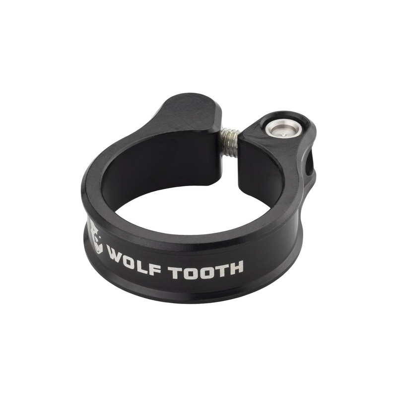 Wolf Tooth Seatpost Clamp – 34.9mm Bolt-On Black