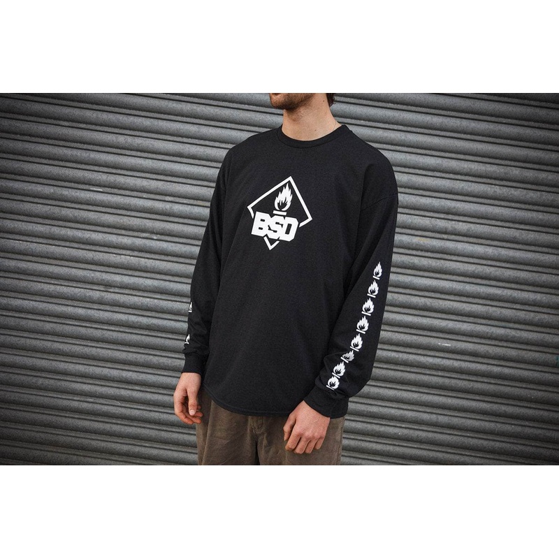 BSD Roastin’ Long Sleeve T-Shirt Black