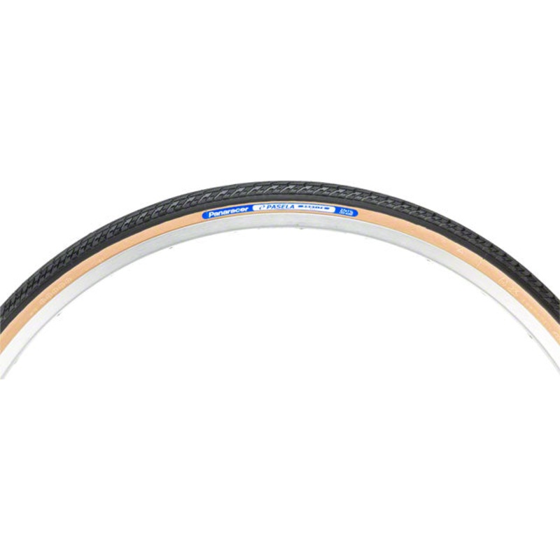 Panaracer Pasela ProTite Tire – 27 x 1-1/8, Clincher, Wire, Black/Tan, 60tpi