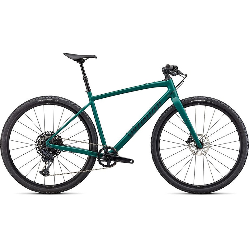 2023 Specialized diverge e5 expert evo bike satin pine/forest/chrome/clean m