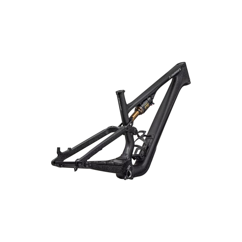 2025 Specialized S-Works Stumpjumper 15 29″ Frameset – S4, Satin Nrly Blk / Cool Grey / Obsidian / Satin Dove Grey