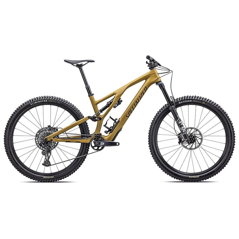2024 Specialized Stumpjumper evo comp bike satin harvest gold / midnight shadow s4