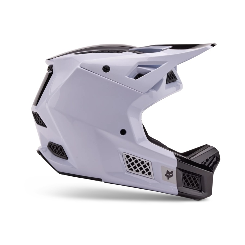 Fox Racing Rampage Pro Carbon Full Face Helmet – Intrude – CE/CPSC – White
