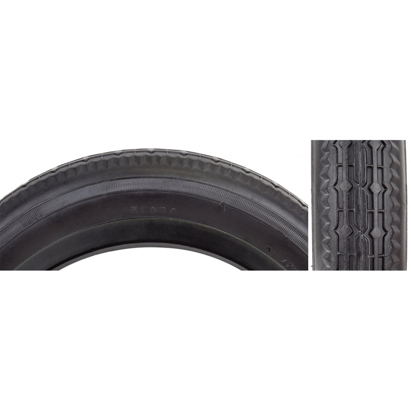 Tire Sunlite 12-1/2X2-1/4 Black/Bk Strt K124 Wire