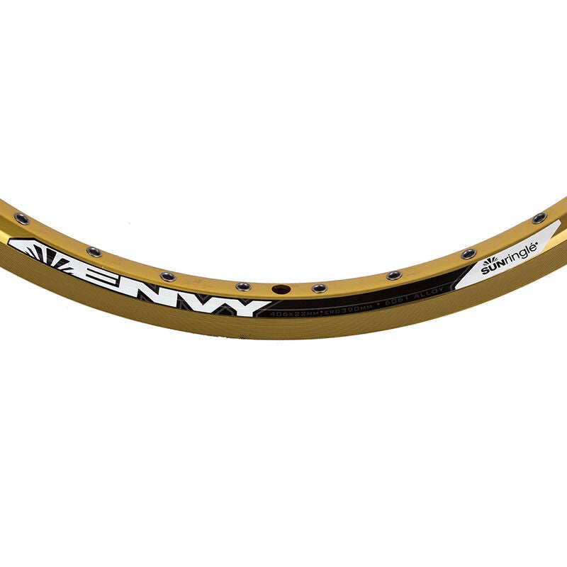 20″ (406mm) Sun Ringle Envy Rear Rim – 36H – Gold Anodized