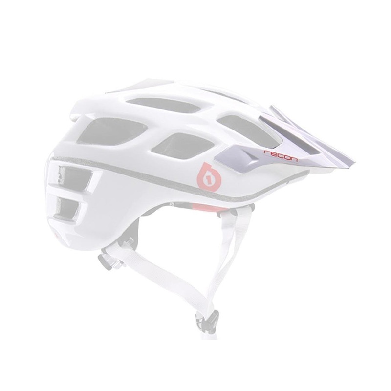 661 Recon Scout Helmet Visor – White-Red
