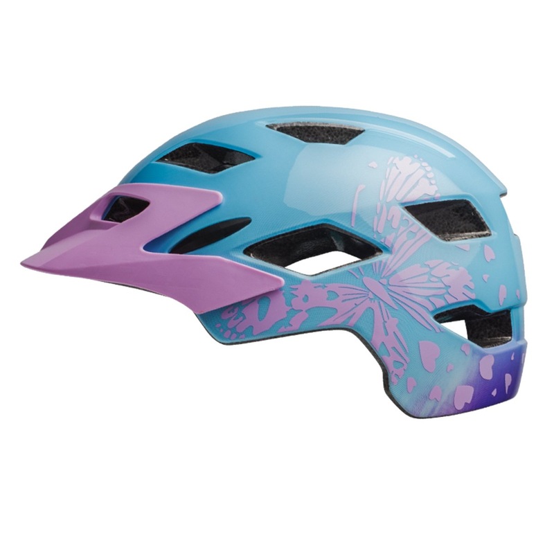 Bell Sidetrack Youth Helmet – Gloss Lilac Flutter