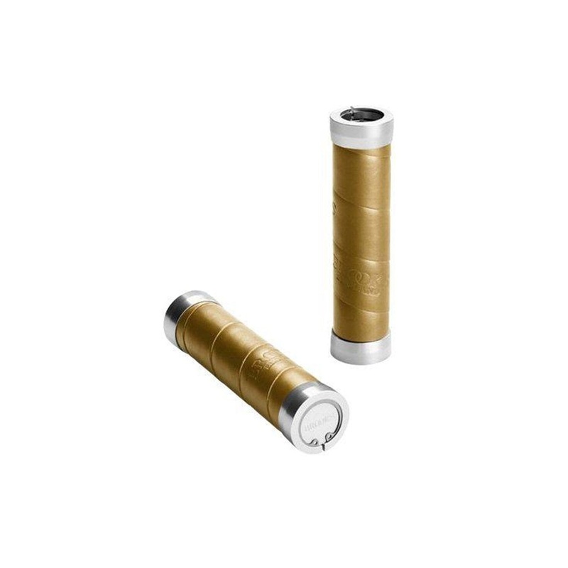 Brooks England Slender Leather Grips – Mustard
