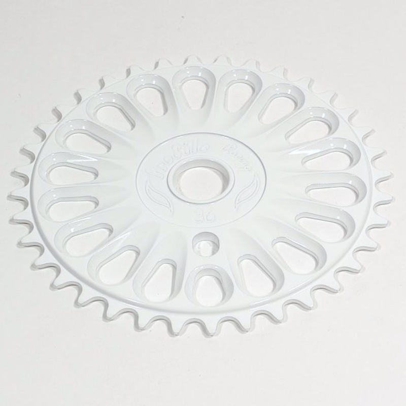 Profile Imperial Sprocket – White (31T-40T)
