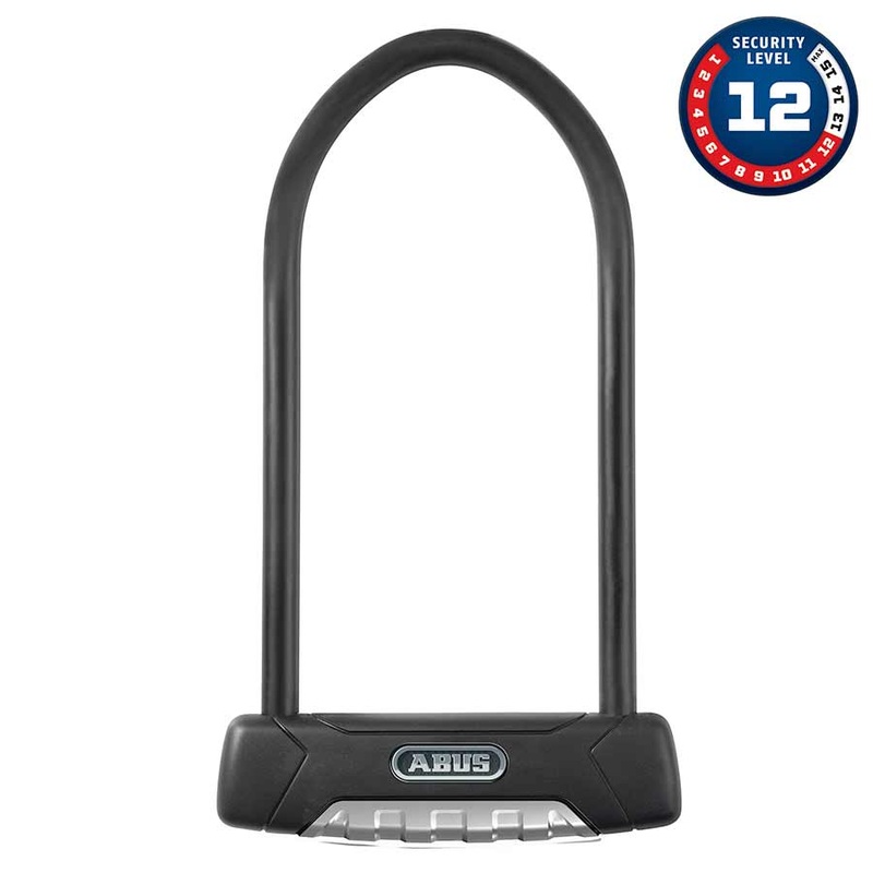 Abus Granit Plus 470 U-Lock Key 12mm 15.0cm x 23.0cm 5.9″ x 9″ USH Black