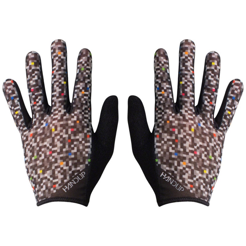 Handup Vented Gloves – Pixelated Full Finger Small