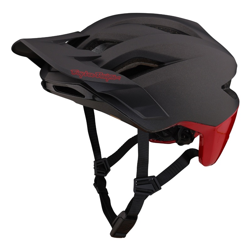 Troy Lee Designs Flowline SE MTB Helmet with MIPS – Radian – Charcoal-Red