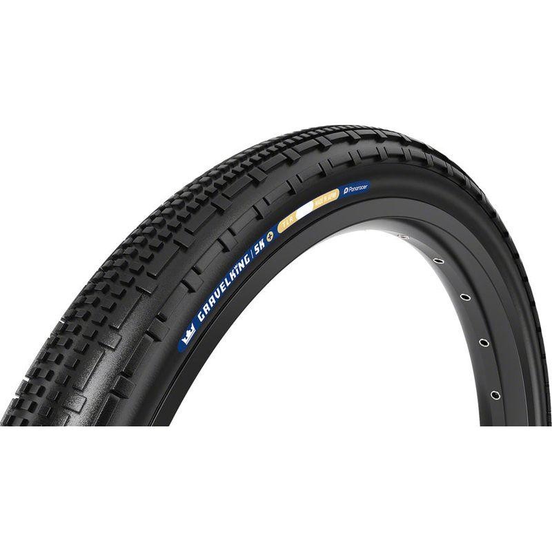 Panaracer GravelKing SK Plus Tire – 700 x 45 Tubeless Folding Black