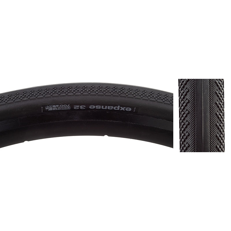 WTB Expanse Tire – 700 x 32 TCS Tubeless Folding Black