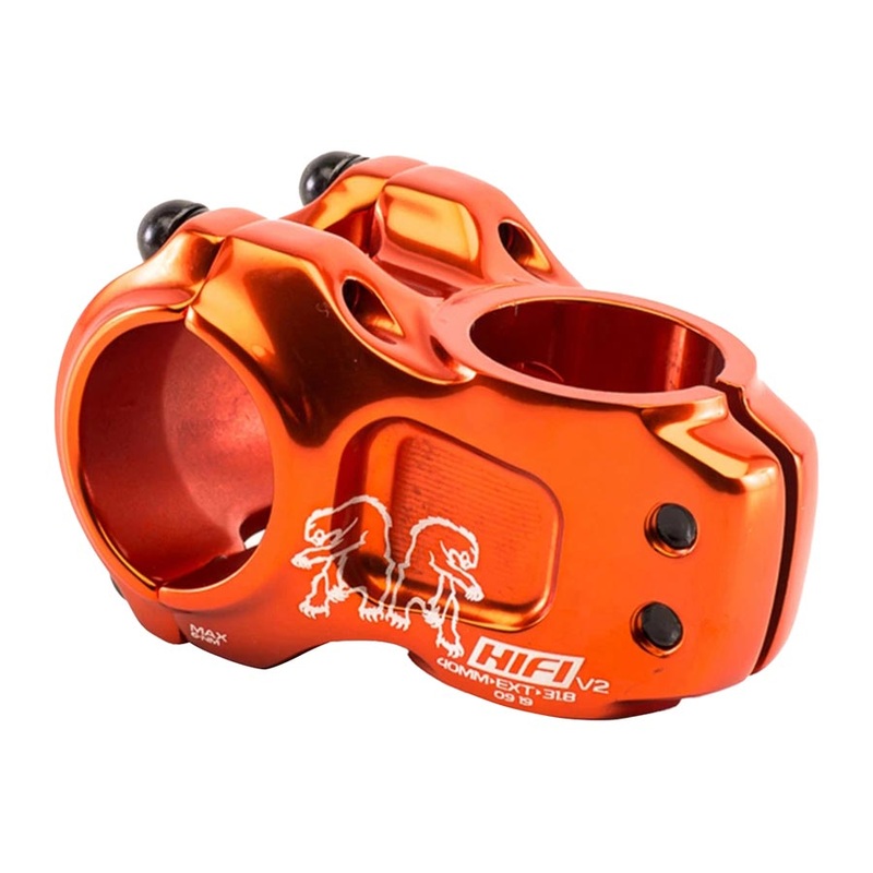 Chromag Hifi V2 Stem Diameter: 31.8mm Length: 40mm Steerer: 1-1/8 0 Orange