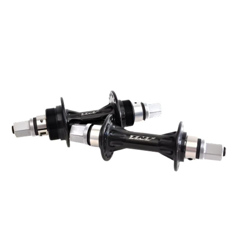 TNT Derringer Sealed BMX Flip/Flop Freewheel Hubset – 36h – 3/8″ axle – Black