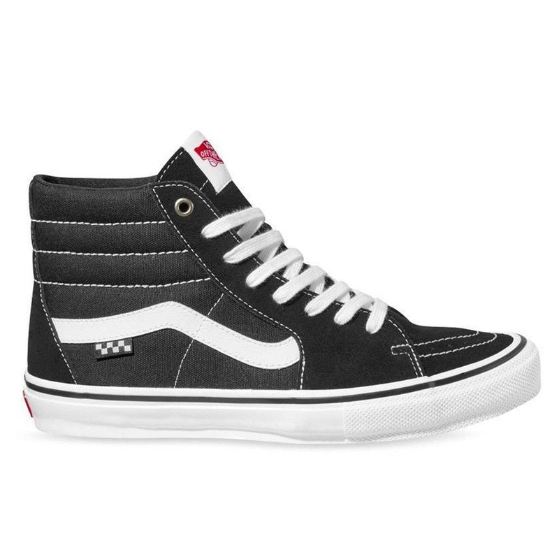 Vans Pro Skate Classics Sk8-Hi Shoes – Black/White