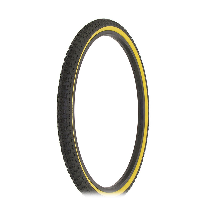 24×1.75 Duro Comp 3 III tread BMX Tire – Black w/ Gumwall