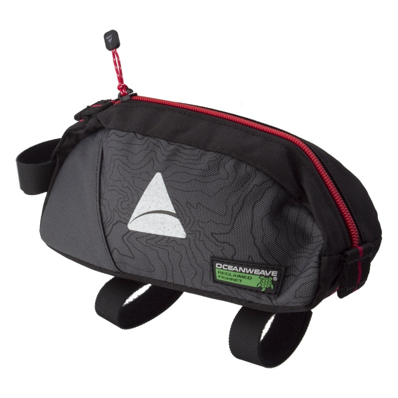 Axiom Seymour Oceanweave Podpack P.75 Bag Velcro Straps 8.3×3.1×2 46 c.i. Grey/Black
