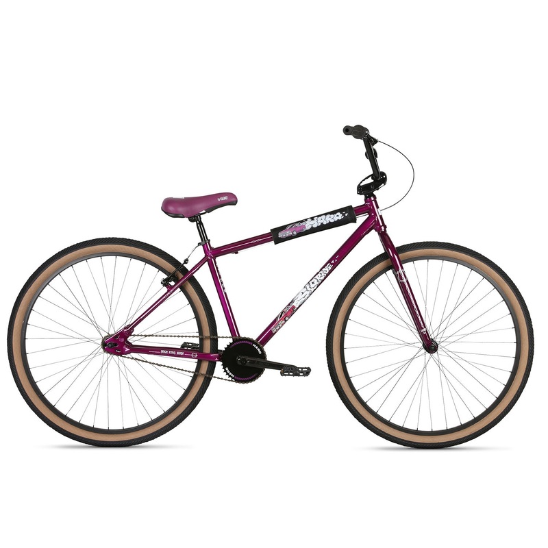 Haro Slo-Ride 29″ BMX Freestyle Bike-Purple