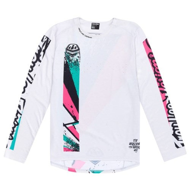 TLD 25.1 Sprint Jersey / Full Pull Chalk