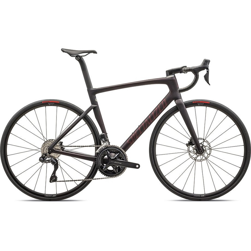2024 Specialized tarmac sl7 comp bike satin red tint over carbon / red sky 61