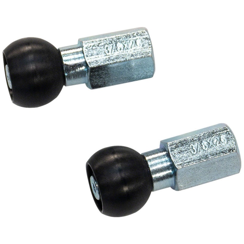 Burley Ballz Nutted Axle: M10 x 1.0