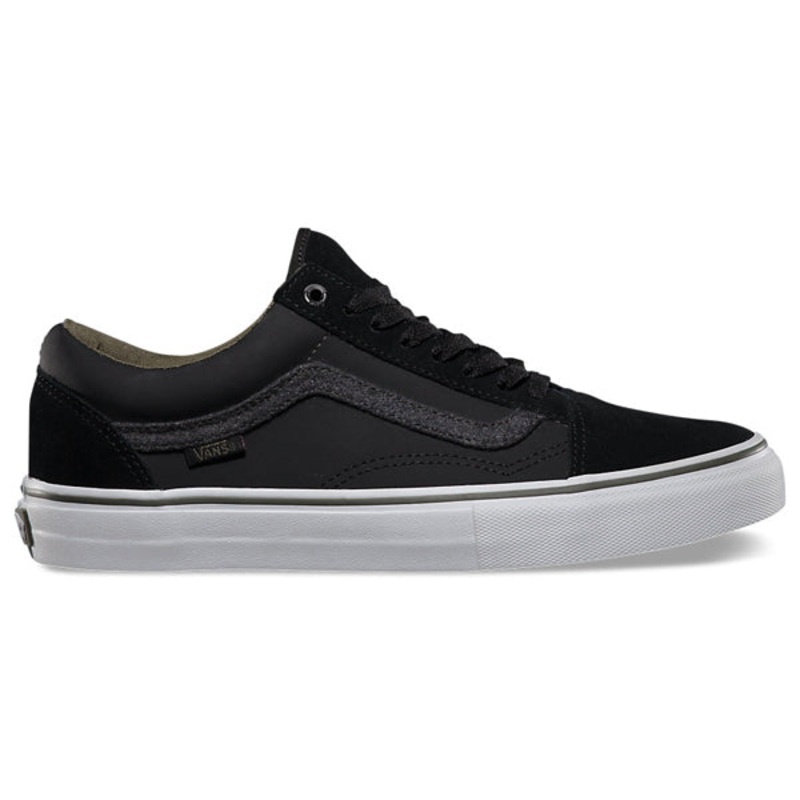 Vans Old Skool 92 Pro Shoes-Black/Wool