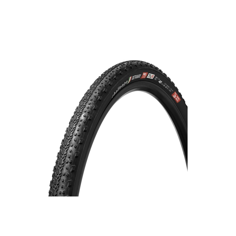 Challenge Getaway Pro Handmade TLR Tire 700c Tubeless Black