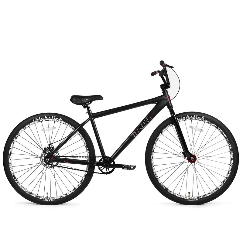 Throne Cycles The Goon D2 29″ BMX Freestyle Bike-Black Combat