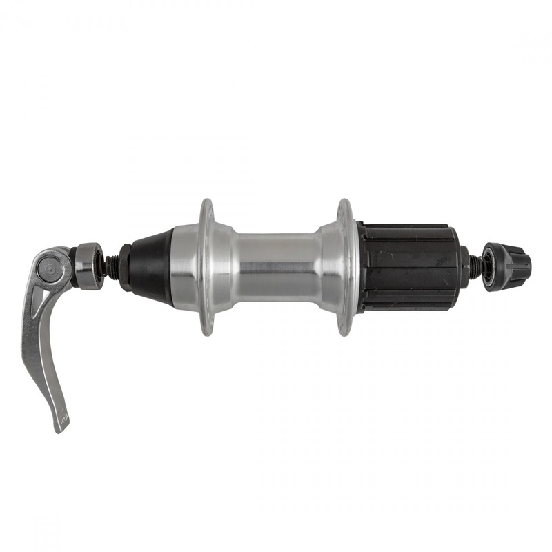 Wheel Master AQ-1000 Alloy QR Hubs RR 36Hx.105g Sil 8-10s Cass