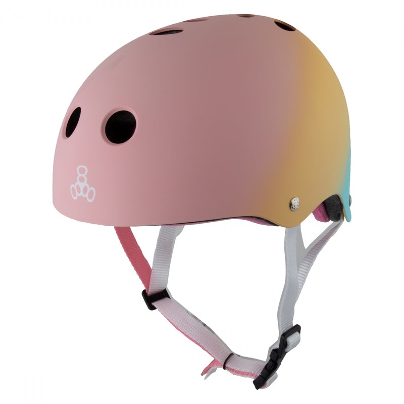 Bike Helmet Triple Eight The Certified Sweatsaver ABS Large/X-Large Shaved Ice Fade