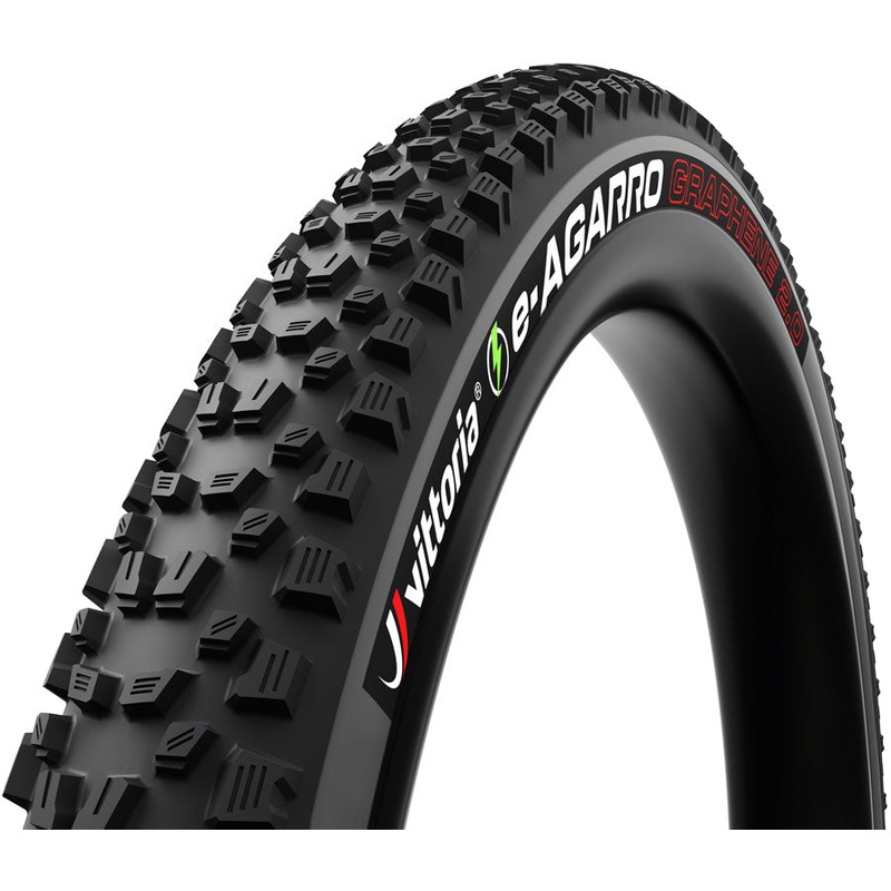 Vittoria e-Agarro Tire – 29 x 2.4 Tubeless Folding Black/Anthracite TNT G2.0