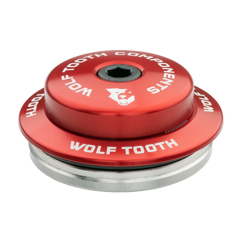 Wolf Tooth Premium IS Headsets for Specialized – Integrated Standard Upper, Red