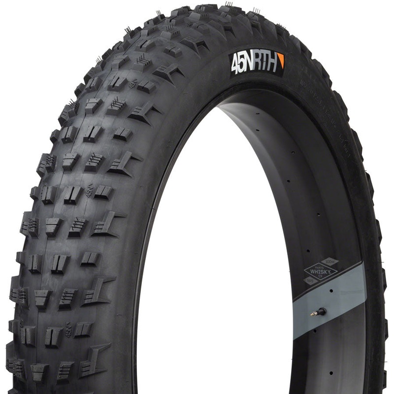 45NRTH Vanhelga Tire – 27.5 x 4, Tubeless, Folding, Black, 120tpi