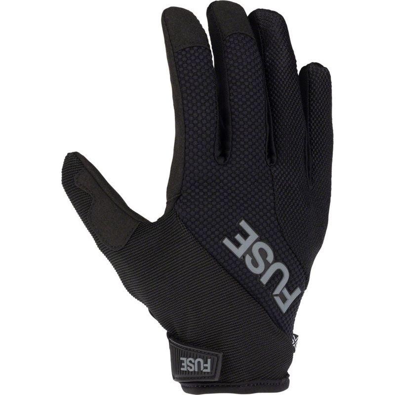 FUSE Echo Gloves – Black Full Finger Small