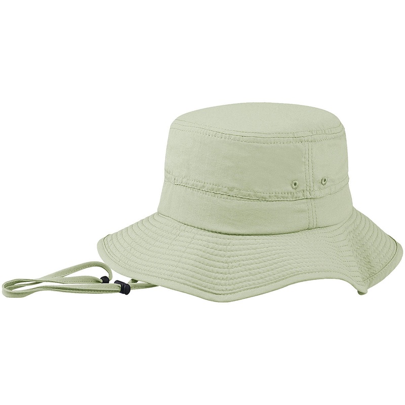 Premium Nylon Taslan Bucket Hats with UV Protection, Moisture-Wicking Sweatbands, and Adjustable Chin Cords for Outdoor & Cycling Activities