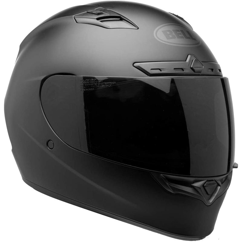Bell Powersports Qualifier DLX Blackout Motorcycle Helmets – Open Box (Without Original Box)