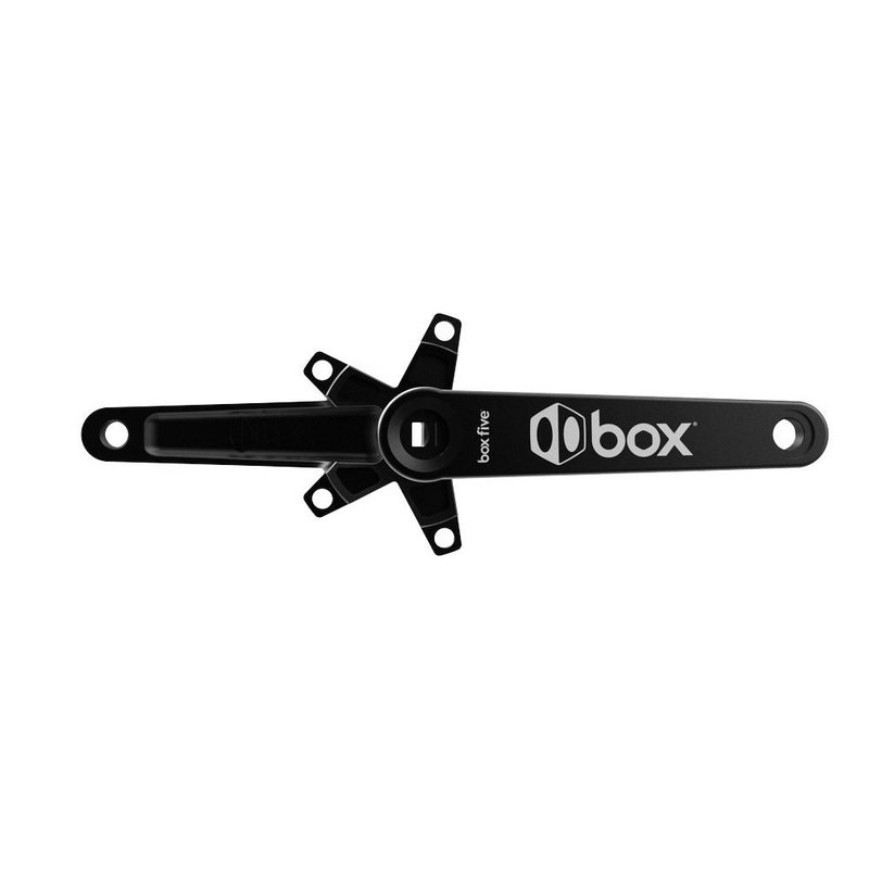 Box Five Square Taper Cold-Forged Crankset-Black
